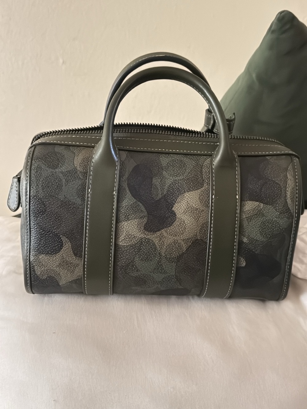 Coach Gotham 24 Camouflage with signature print